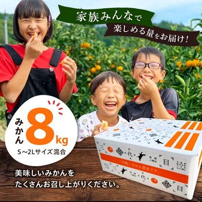 ふるさと納税 八幡浜市 【訳あり(家庭用)】三代目がつくる愛媛みかん 8kg【C31-40】 |  | 03