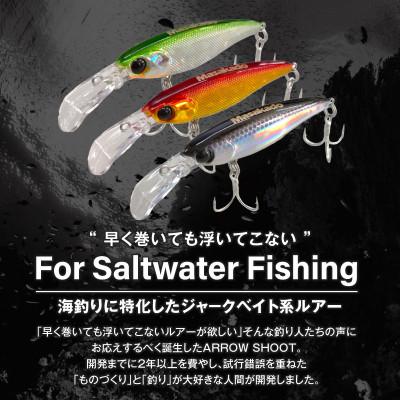 ふるさと納税 西尾市 ARROW SHOOT TYPE A60グリーンバックA鱗有/赤金A鱗有/サバN3個セット