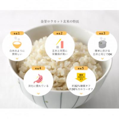 ふるさと納税 田尻町 【8kg】金芽ロウカット玄米 8kg(2kg×4袋)ふっくら柔らかい美味しさ! |  | 03