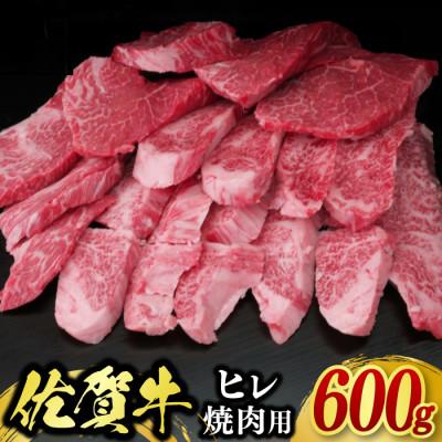 ふるさと納税 鳥栖市 [訳あり]佐賀牛ヒレ焼肉用(600g)(鳥栖市)