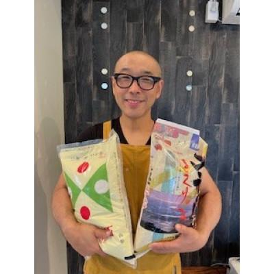 ふるさと納税 川西町 令和6年産 山形県産 [はえぬき][つや姫]精米 食べ比べセット 各5kg×1袋 合計10kg