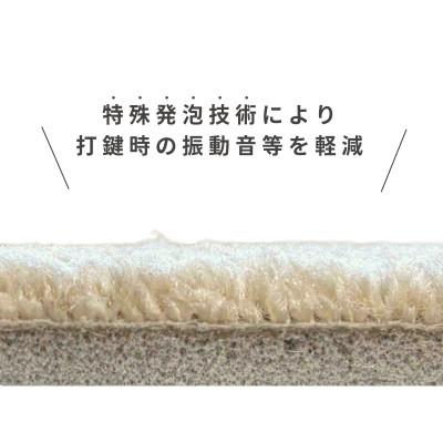 ふるさと納税 和泉市 打鍵時の音などをカットする防音ピアノマット