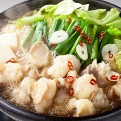 ふるさと納税 大川市 博多の味本舗 厳選国産牛博多もつ鍋と辛子明太子1kg(6仕切り)セット(大川市)