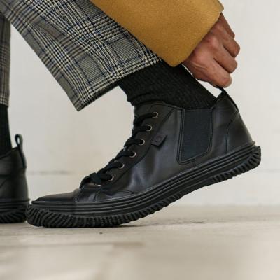 ふるさと納税 府中市 [SPINGLE(スピングル)] SP-442 Black/Black LL(27.5cm) 靴