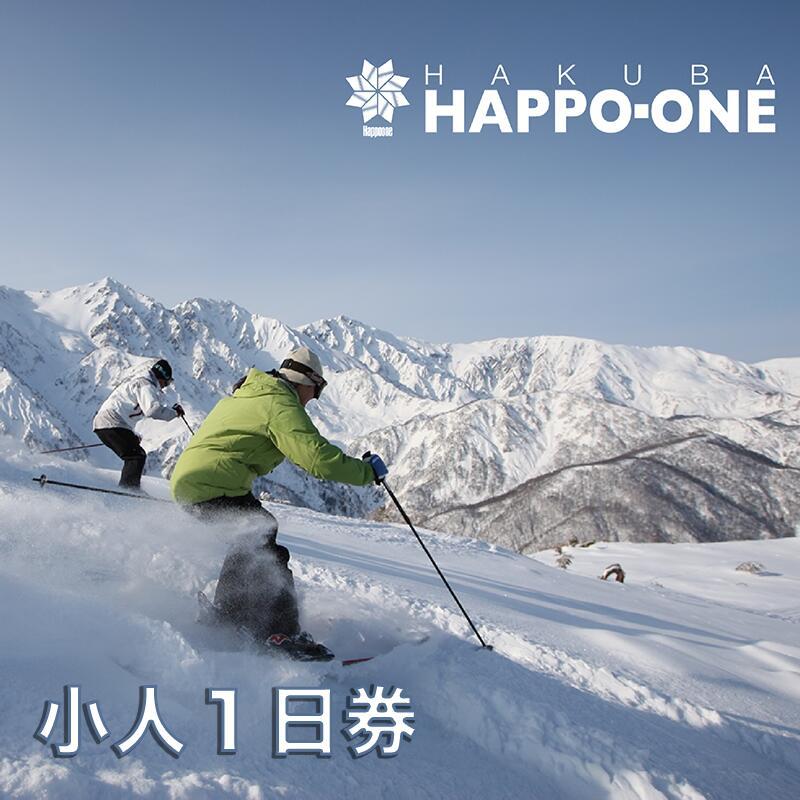 ふるさと納税 白馬村 長野県白馬八方尾根スキー場リフト券[小人1日券1枚]