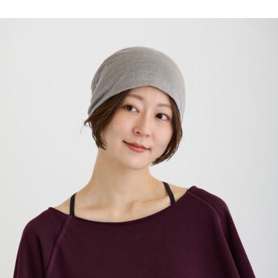 ふるさと納税 豊中市 【グレー】帽子 ベルギーリネン夏ワッチ : Yahoo