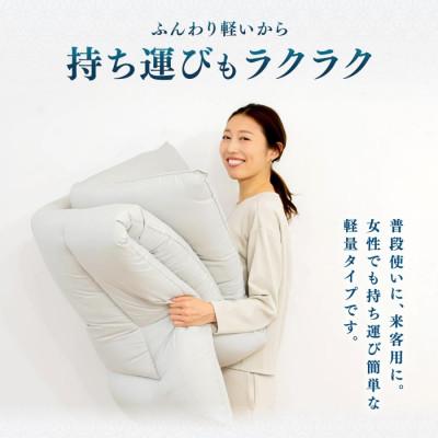 ふるさと納税 蒲郡市 【絢】身体にフィットする快適な寝心地　セミダブルロング　敷布団_アイボリー色【G0637】 |  | 03