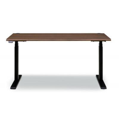 ふるさと納税 大川市 アルト 電動昇降デスク140ウォールナット天然木キャスター有