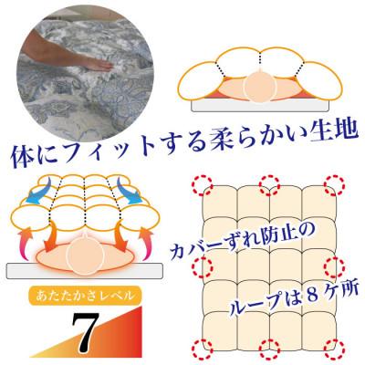 ふるさと納税 小川町 羽毛掛け布団 ダブル 打ち直し オフホワイト 一層