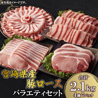 ふるさと納税 高鍋町 宮崎県産豚セット 計2.1kg(高鍋町)