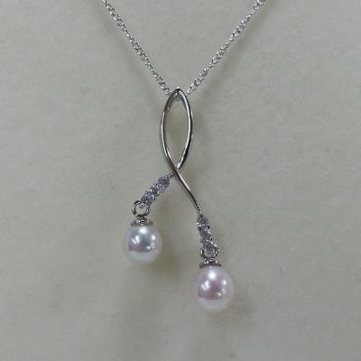 ふるさと納税 鳥羽市 伊勢志摩あこや本真珠ペンダント・プチ・バランシェ(P24)50-68