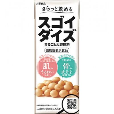 ふるさと納税 玉村町 大塚食品 さらっと飲めるスゴイダイズ 200ml紙パック×24本入