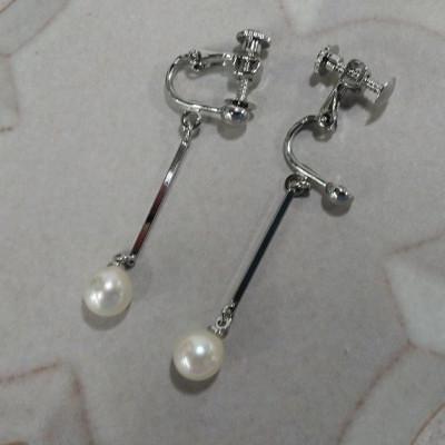 ふるさと納税 鳥羽市 伊勢志摩あこや本真珠イヤリング・スティク20-83