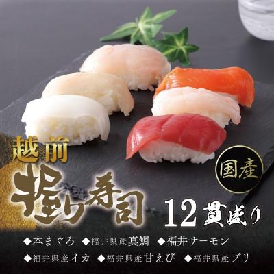 ふるさと納税 越前市 越前握り6貫(1パック)×2 合計12貫