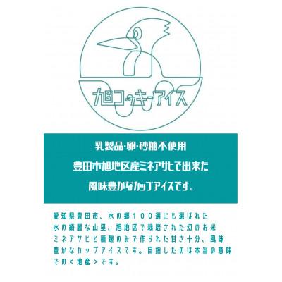 ふるさと納税 豊田市 幻のお米ミネアサヒで出来たアイス旭コッキーアイス8個セット