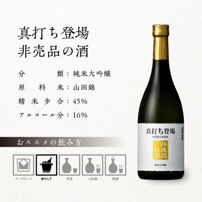 ふるさと納税 白川村 真打ち登場 非売品の酒 純米大吟醸 720ml 2本