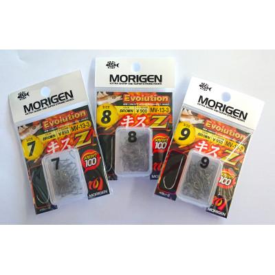 ふるさと納税 加東市 もりげん(MORIGEN) 釣針 キスZメガパック ブラウン 3枚セット(7号・8号・9号)