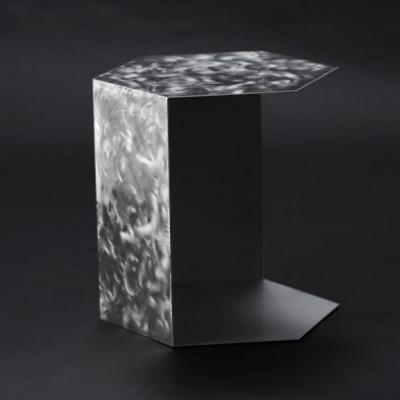 ふるさと納税 静岡市 [板金屋がつくる]メタルインテリア シェルフ Honeycomb/Cloud 前面開放型