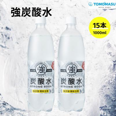ふるさと納税 小城市 強炭酸水 1L×1箱(15本入)友桝飲料 明治35年創業