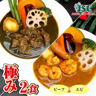 ふるさと納税 筑後市 [極み]スープカレー極み2食セット(2〜4人前)ジャングルスープカレー