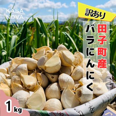 ふるさと納税 田子町 [訳あり]青森県田子町産バラにんにく『1kg』