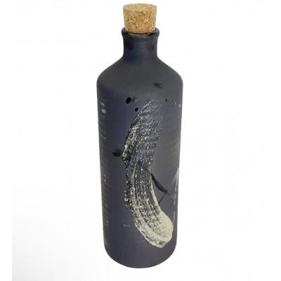 ふるさと納税 甲賀市 信楽焼・ラジウムボトル(黒)