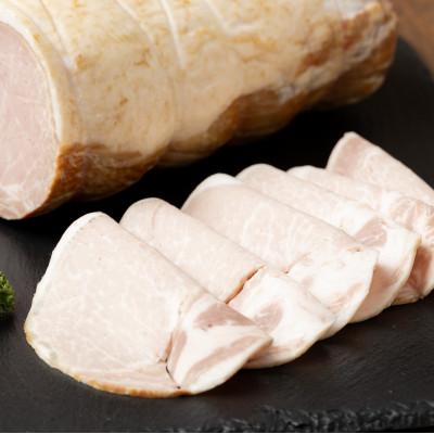 ふるさと納税 宇治市 ロースハムスライス320g 化学合成食品添加物不使用 無添加 京丹波高原豚