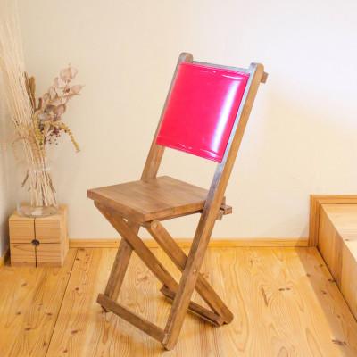 ふるさと納税 美咲町 [裏地なし]ランドセルチェア DIYキット ウォールナット塗装