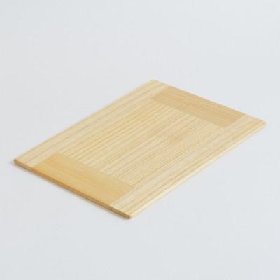 ふるさと納税 加茂市 木製ランチョンマット・小さめサイズ[KIRI Tea Mat クリア2枚組]カフェタイムや晩酌に