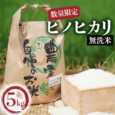 ふるさと納税 久御山町 ヒノヒカリ無洗米5kg