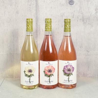 ふるさと納税 甲州市 奥野田ワイナリー アネモネシリーズワイン3本セット 家飲み 日本ワイン (D3-620)