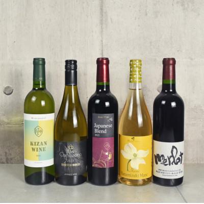 ふるさと納税 甲州市 甲州市Enzanワイン5本セット 家飲み 日本ワイン(E4-650)