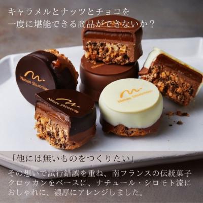 ふるさと納税 八幡市 キャラメルクロッカン10個入 チョコ×キャラメル