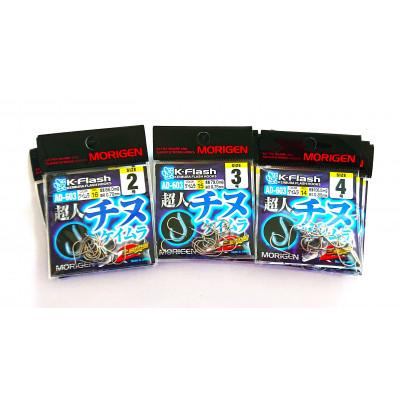 ふるさと納税 加東市 もりげん(MORIGEN) 釣針 超人チヌ ケイムラ 9枚セット(2号・3号・4号/各3枚)