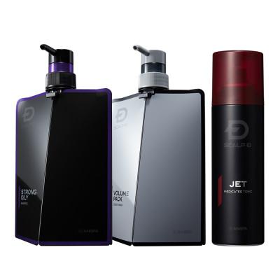 ふるさと納税 かつらぎ町 スカルプD シャンプー+パックコンディショナー+育毛トニック ストロングセット