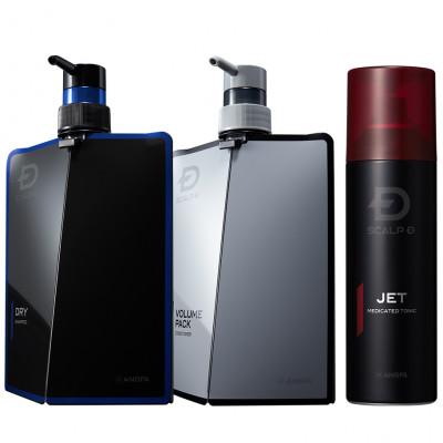 ふるさと納税 かつらぎ町 スカルプD シャンプー+パックコンディショナー+育毛トニック ドライセット