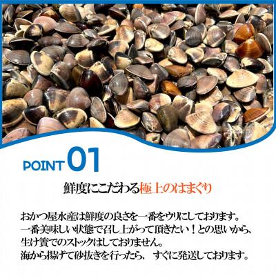 ふるさと納税 山武市 天然活はまぐり小玉【ぜんな】1.5kg|千葉県九十九里産 |  | 03
