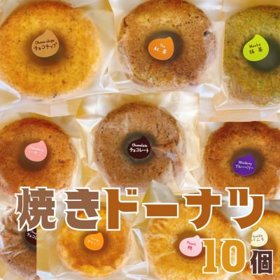 ふるさと納税 諫早市 焼きドーナツ(10個入り)[個包装]