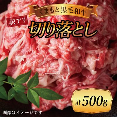 ふるさと納税 山江村 [A4〜A5]くまもと黒毛和牛切り落とし 500g(山江村)
