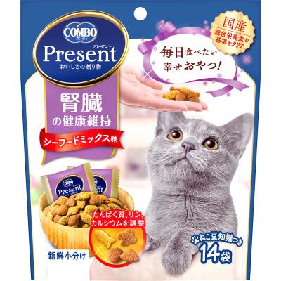 ふるさと納税 袋井市 [キャットフード]日本ペットフード コンボプレゼント 猫おやつ 腎臓の健康維持 42g×30袋