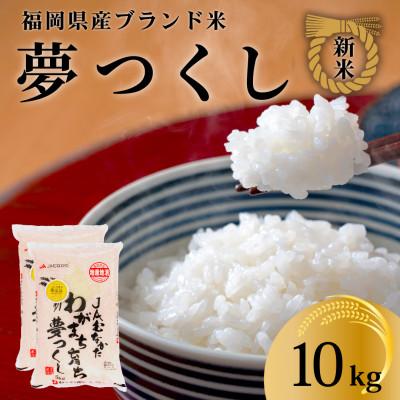 ふるさと納税 春日市 新米!!令和7年産 福岡県産米 夢つくし 合計10kg(5kg×2袋)(春日市)