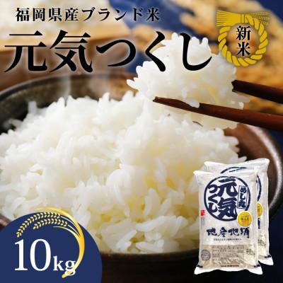 ふるさと納税 川崎町 新米!!令和7年産 福岡県産米 元気つくし 合計10kg(5kg×2袋)(川崎町)