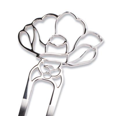 ふるさと納税 静岡市 [地元職人の逸品][ギフトにもおすすめ]ステンレス製かんざし「椿」