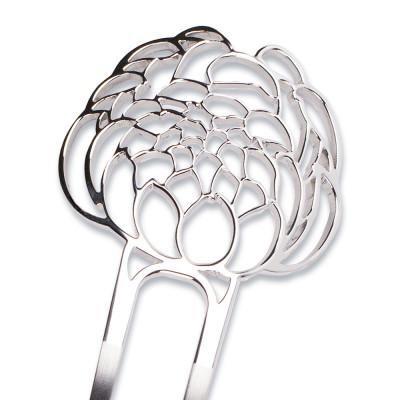 ふるさと納税 静岡市 [地元職人の逸品][ギフトにもおすすめ]ステンレス製かんざし「菊」