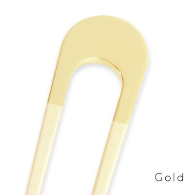 ふるさと納税 静岡市 [女性のアイデア×職人技]ステンレス製かんざし[canon/Gold]