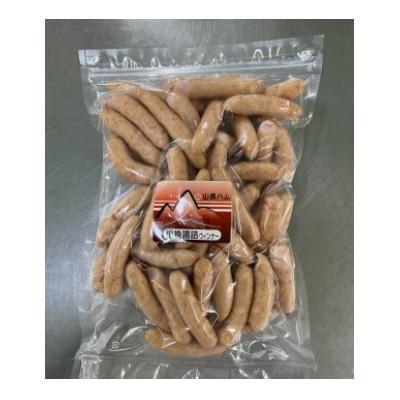 ふるさと納税 加茂市 国産豚粗挽きウィンナ— 1kg