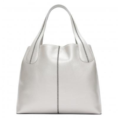 ふるさと納税 御代田町 [濱野皮革工藝のバッグ]リゼトート(パールホワイト)