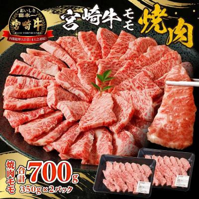 ふるさと納税 宮崎市 宮崎牛赤身(モモ)焼肉(宮崎市)