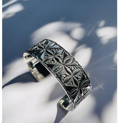 ふるさと納税 藤沢市 Hawaiian Quilt Bangle Lサイズ