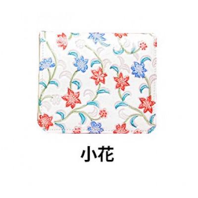 ふるさと納税 姫路市 [53657110]姫路革細工 BOX小銭入付 札入「小花」